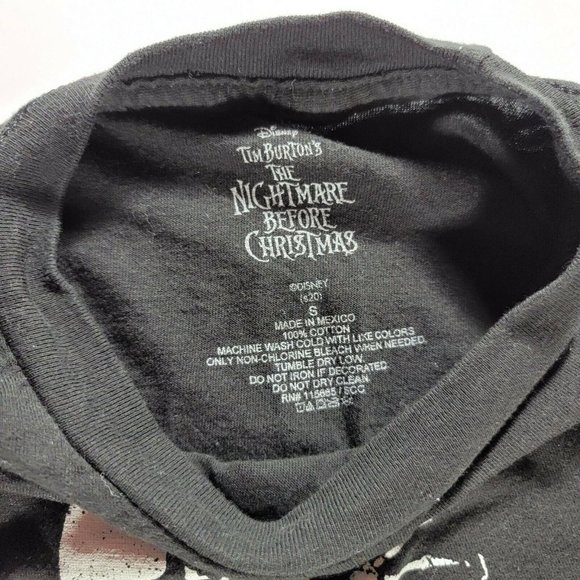 Disney Nightmare Before Christmas Jack Skellington Shirt Mens size small - Picture 2 of 3
